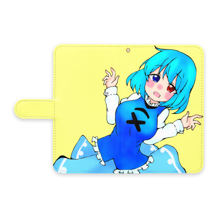 手帳型Androidケース - L - ストラップ穴 あり