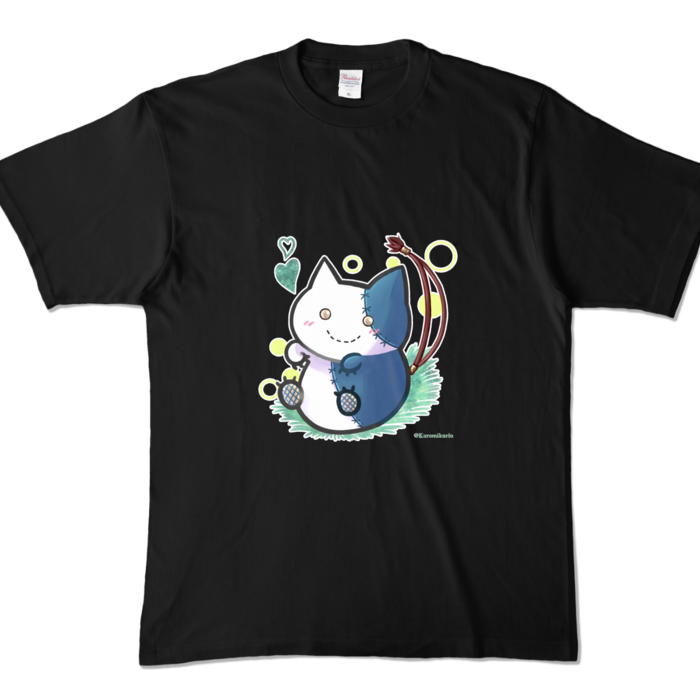 カラーTシャツ - XL - ブラック (濃色)