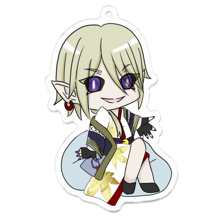 アクリルキーホルダー - 70 x 70 (mm)