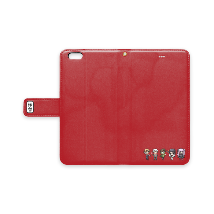 手帳型iPhoneケース - iPhone 6 Plus / 6s Plus - ストラップ穴 あり