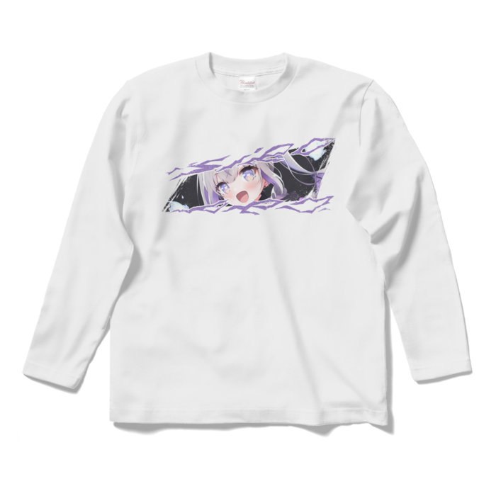 祓うちゃんロングスリーブTシャツ - S - ホワイト