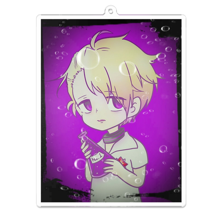 アクリルキーホルダー - 100 x 100 (mm)
