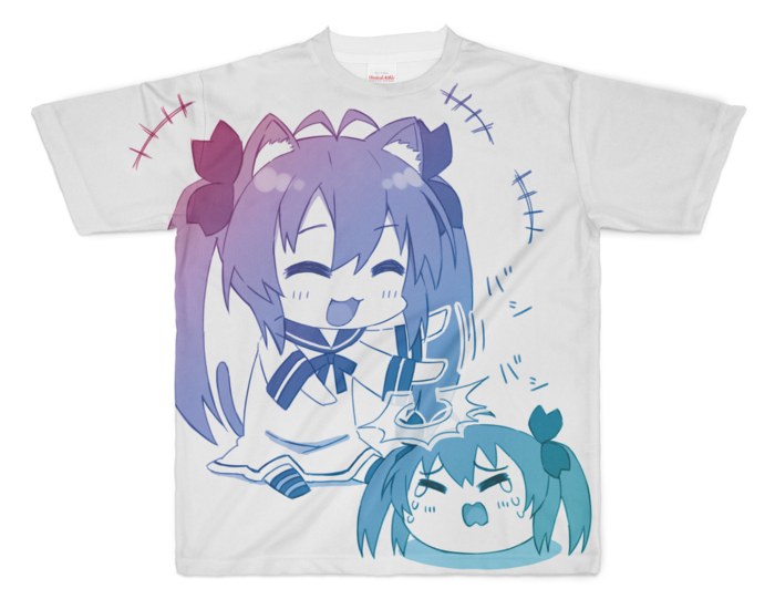 フルグラフィックTシャツ - XL - 正面印刷のみ