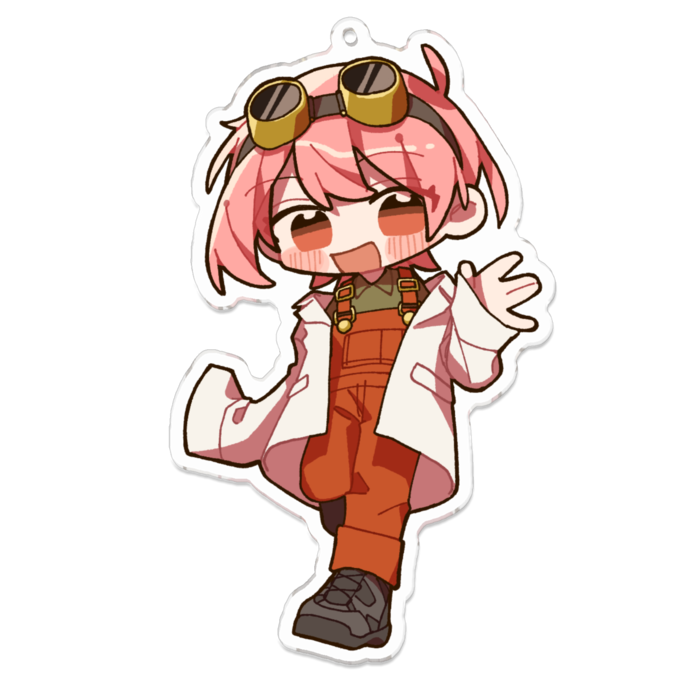 アクリルキーホルダー - 100 x 100 (mm)