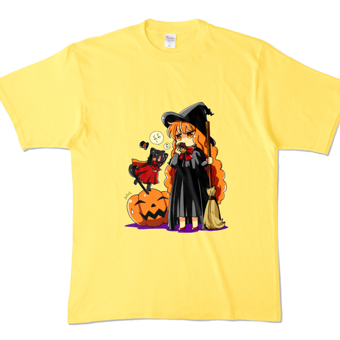 カラーTシャツ - XL - イエロー (濃色)