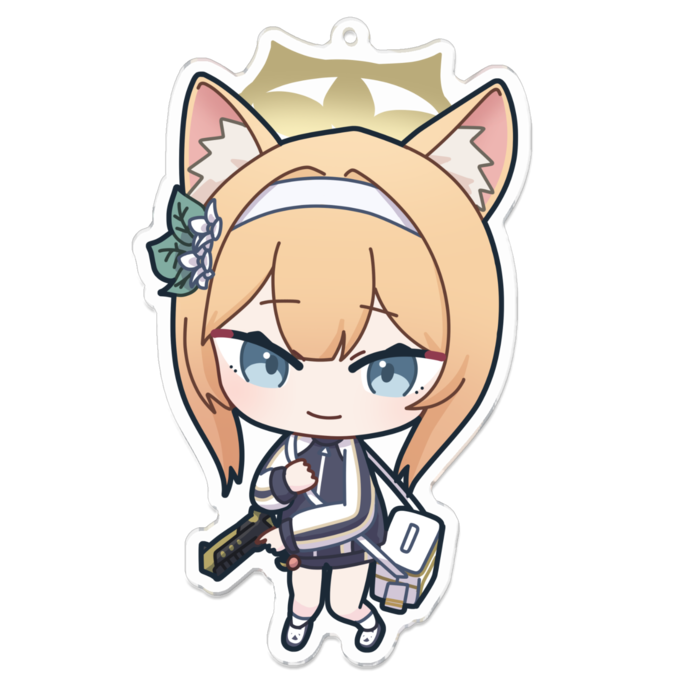 アクリルキーホルダー - 100 x 100 (mm)