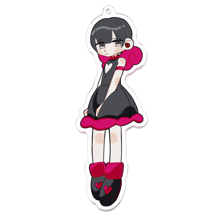 アクリルキーホルダー - 100 x 100 (mm)