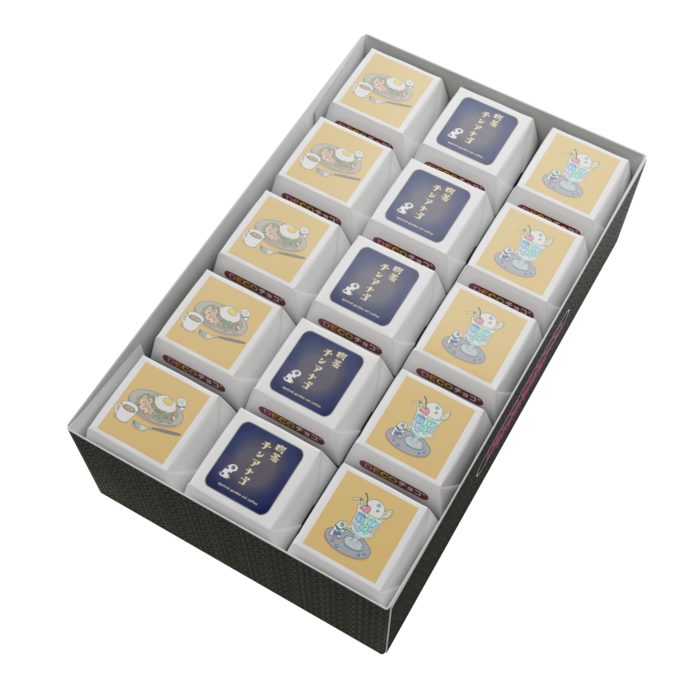DECOチョコ - 列ごとにデザイン