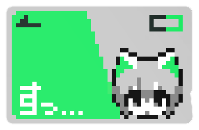 ねこJK - 約85.7x53.9(mm)