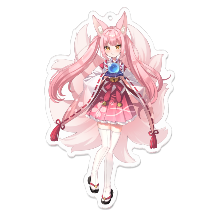 アクリルキーホルダー - 100 x 100 (mm)