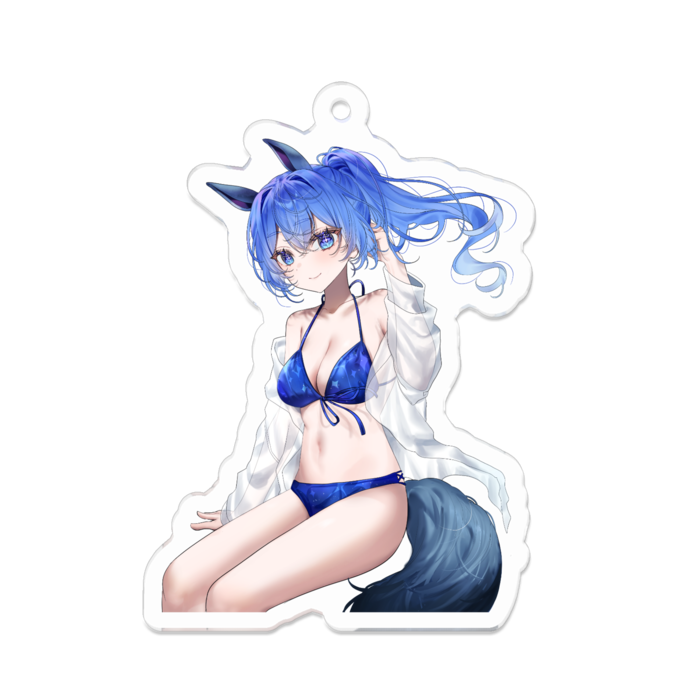 アクリルキーホルダー - 70 x 70 (mm)