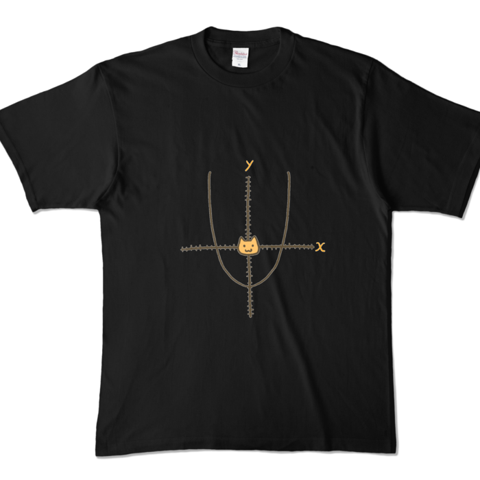 カラーTシャツ - XL - ブラック (濃色)