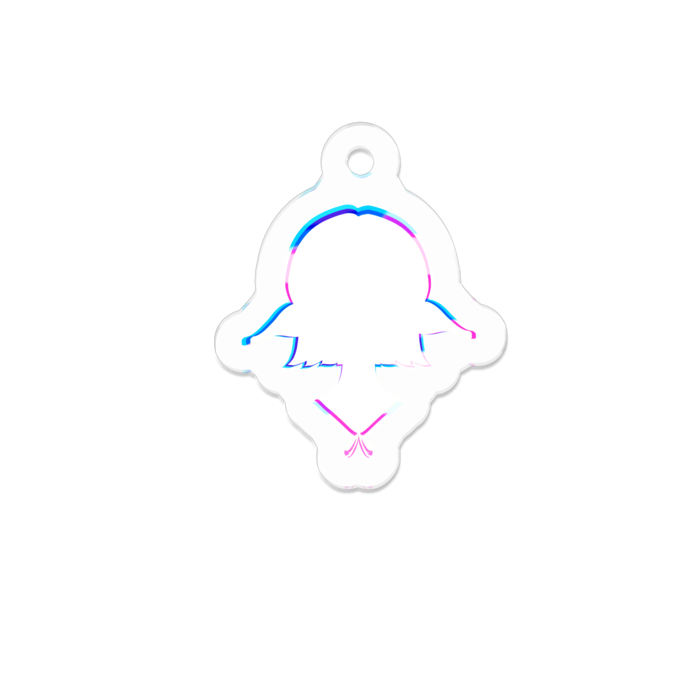 アクリルキーホルダー - 50 x 50 (mm)