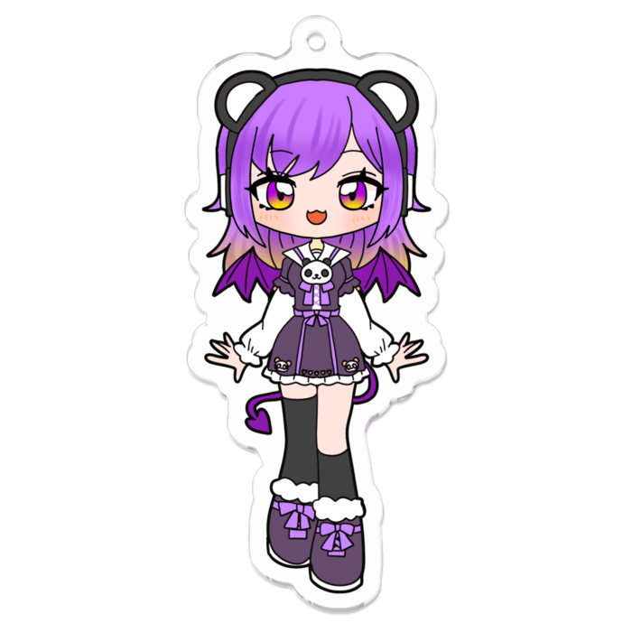 アクリルキーホルダー - 70 x 70 (mm)