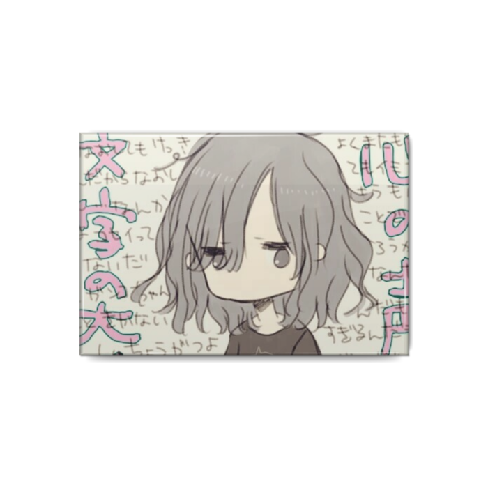 缶バッジ - 80x54mm