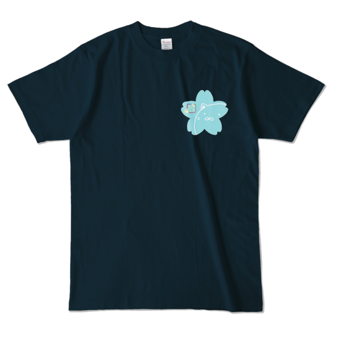 カラーTシャツ - L - ブルー (濃色)