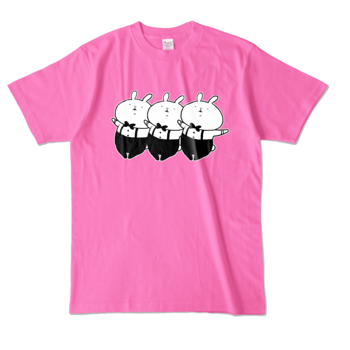 カラーTシャツ - L - ピンク (濃色)