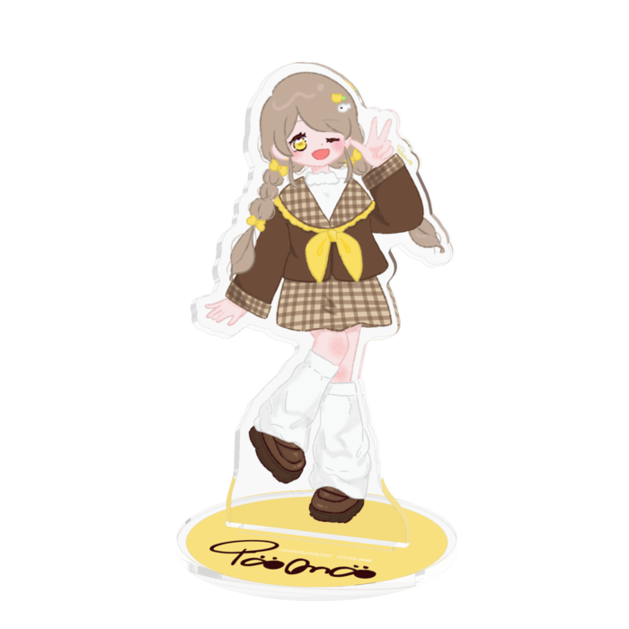 アクリルフィギュア - 100x100mm