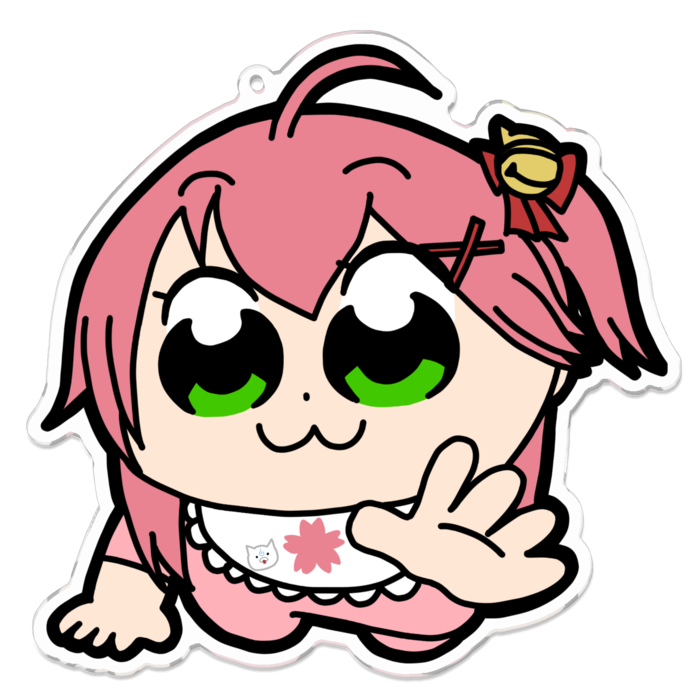 アクリルキーホルダー - 100 x 100 (mm)