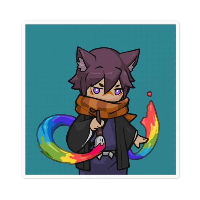 ステッカー - 100 x 100 (mm)