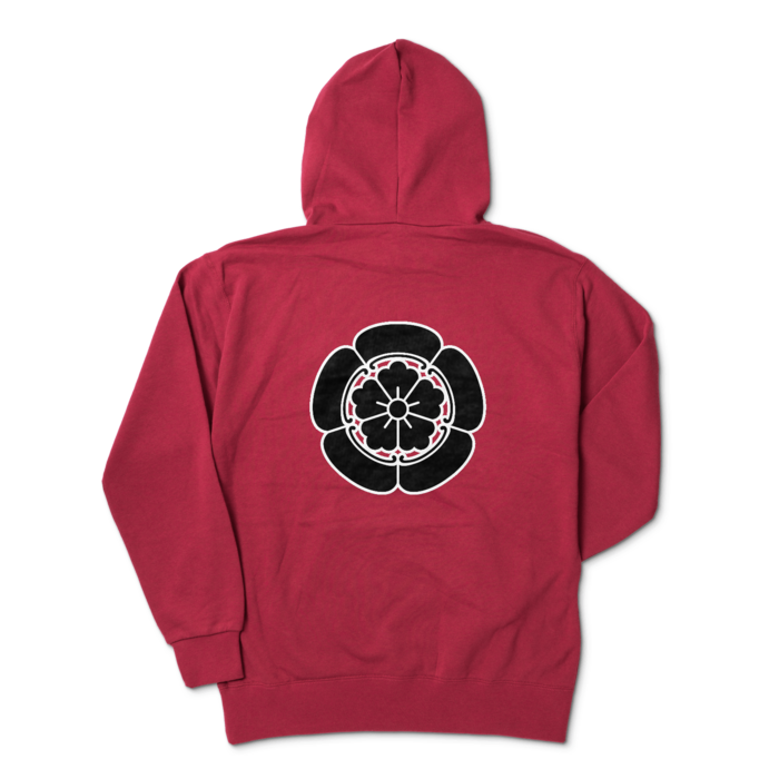 パーカー - XL - バーガンディ