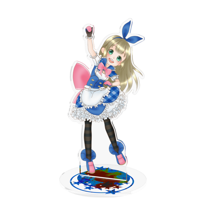 アクリルフィギュア - 160x160mm