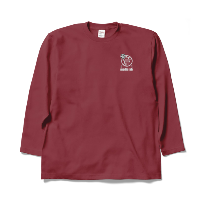 ロングスリーブTシャツ - XL - バーガンディ