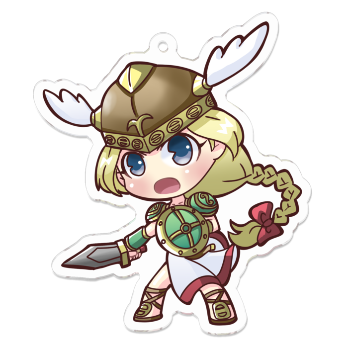 アクリルキーホルダー - 70 x 70 (mm)