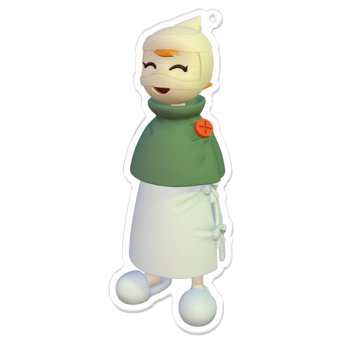 アクリルキーホルダー - 100 x 100 (mm)