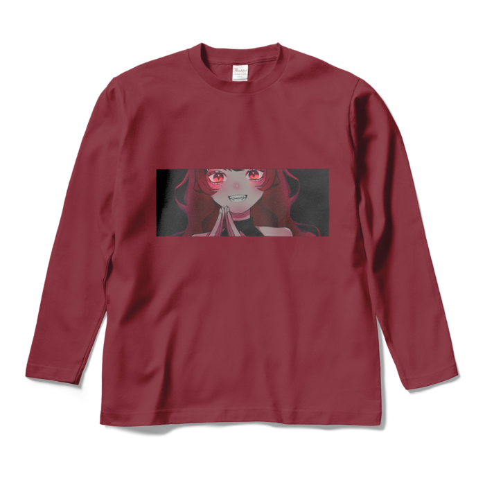 ロングスリーブTシャツ - M - バーガンディ