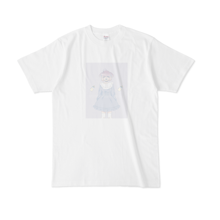 ばぶTシャツ - L - 白