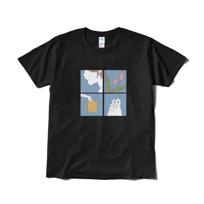 Tシャツ(短納期) - L - ブラック