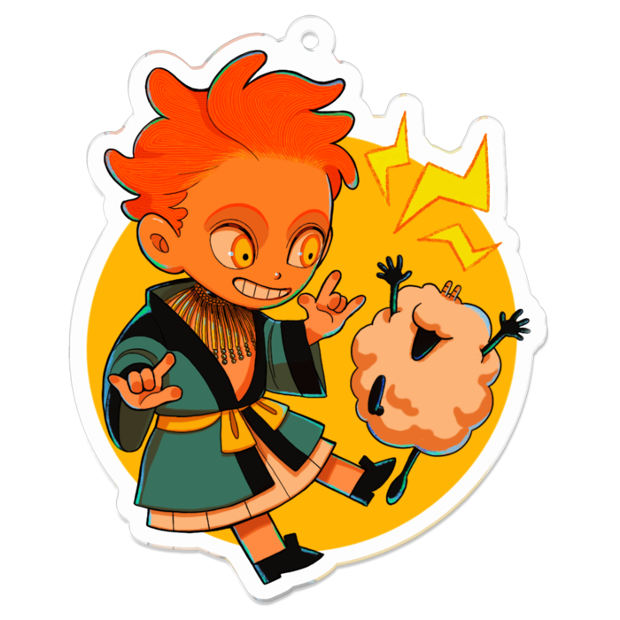 アクリルキーホルダー - 70 x 70 (mm)