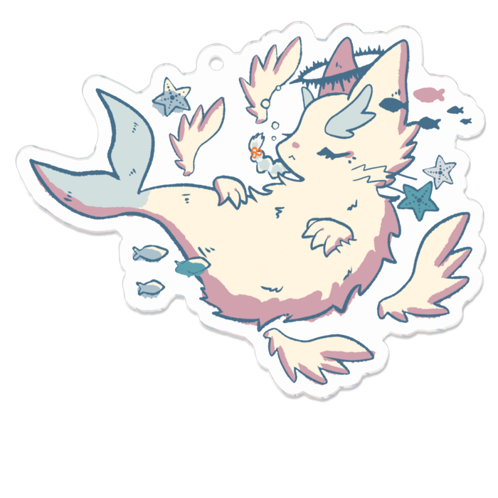 アクキー中 横70 x 縦50? (mm)