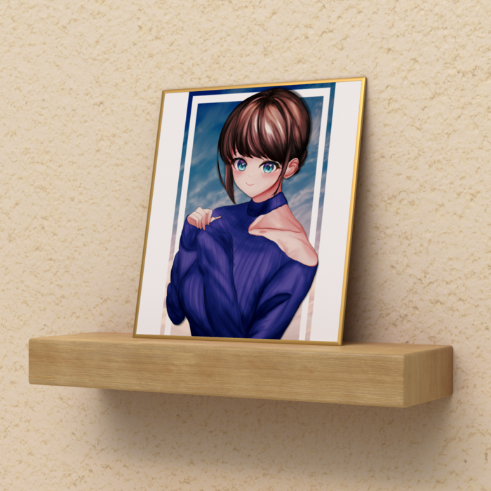 色紙 - ミニ（H135 × W120mm）