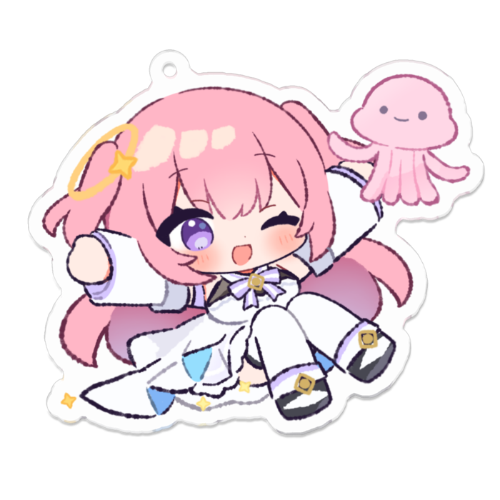 アクリルキーホルダー - 70 x 70 (mm)