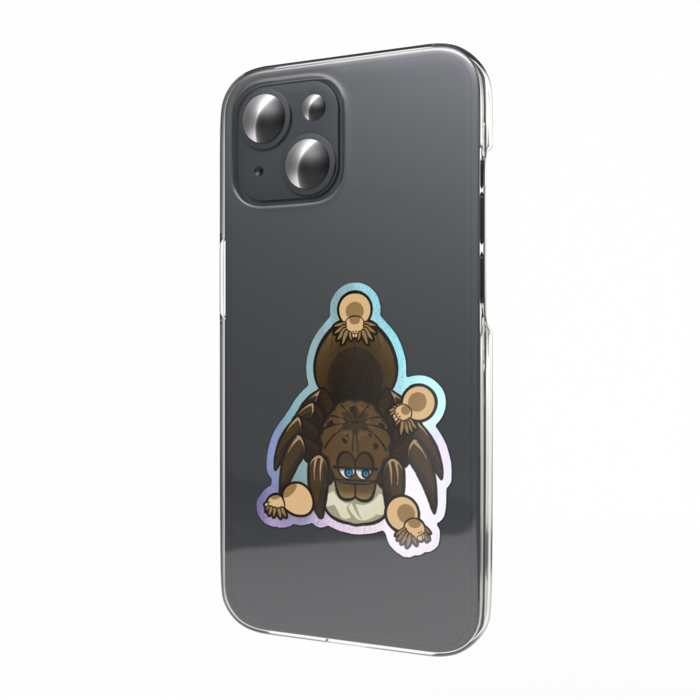 オーロラスマホステッカー - 縦