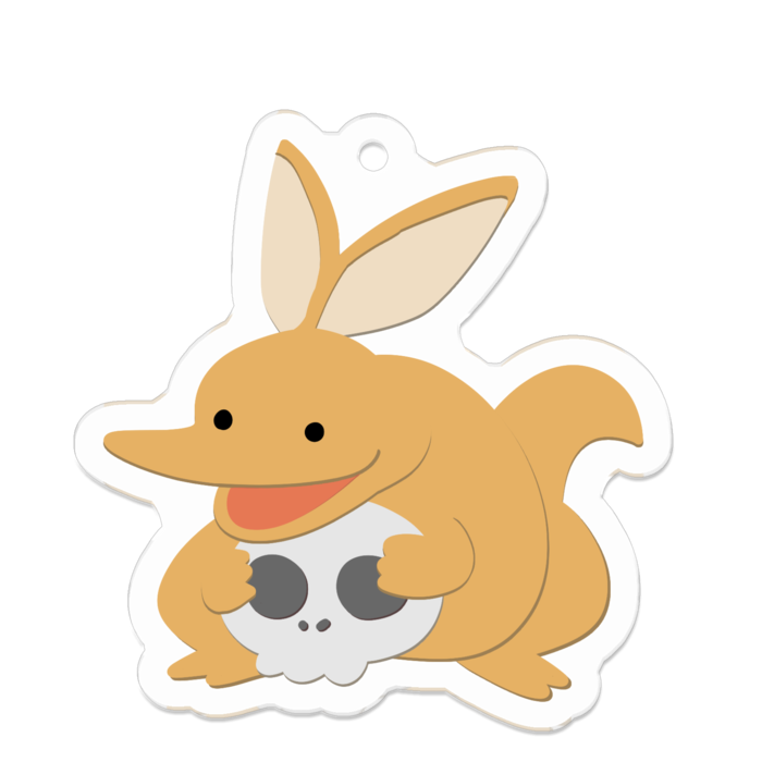 非公式 ドラゴンクエスト スカルガルー アクリルキーホルダー ぐりーんらべる Booth