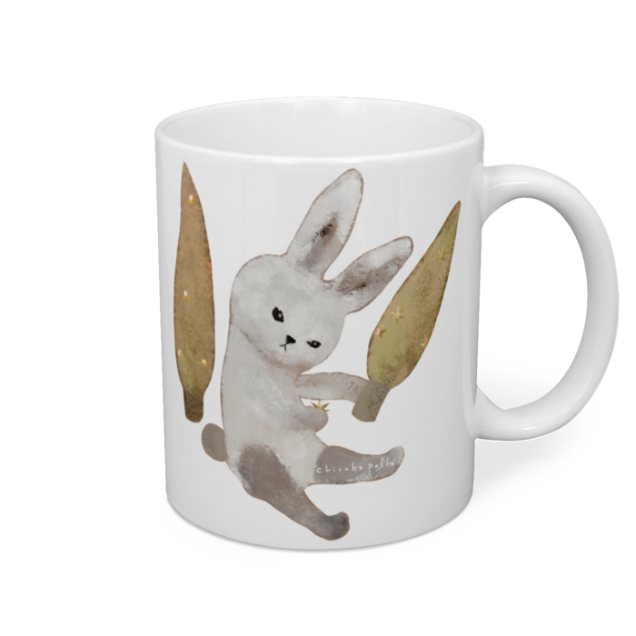 マグカップ - 直径 8 cm / 高さ 9.5 cm