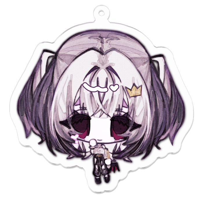 アクリルキーホルダー - 70 x 70 (mm)