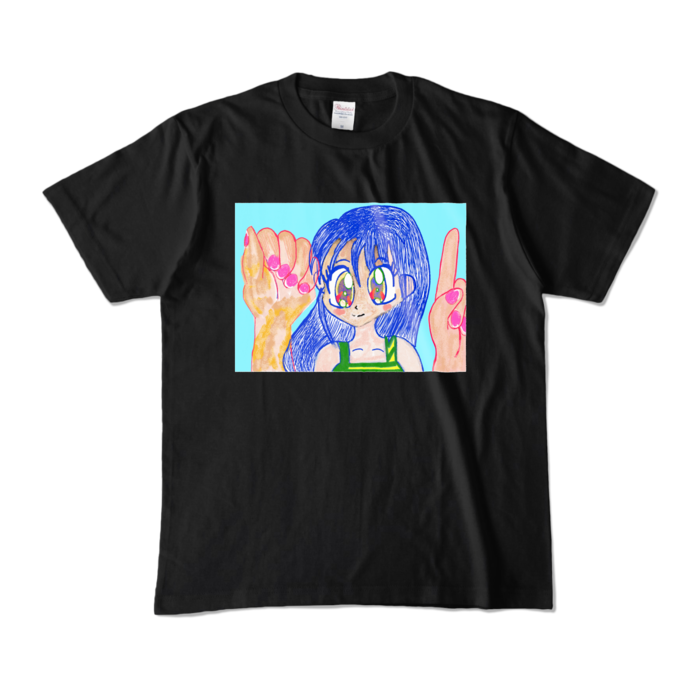 カラーTシャツ - M - ブラック (濃色)