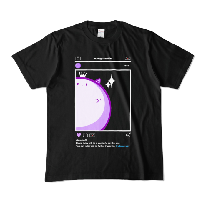 『おにきんぐTシャツ』 - M - ブラック (濃色)