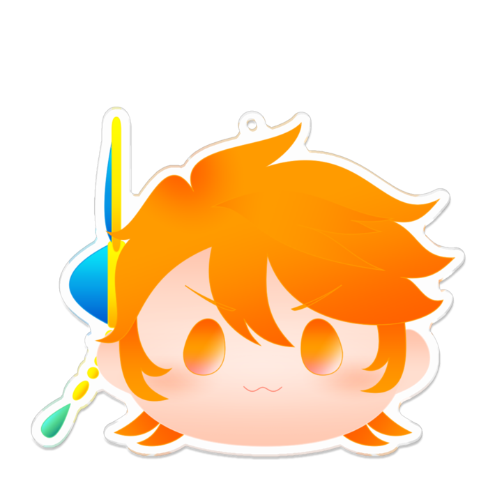 アクリルキーホルダー - 100 x 100 (mm)