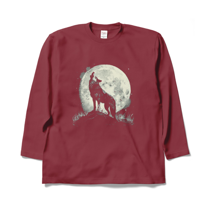 ロングスリーブTシャツ - XL - バーガンディ