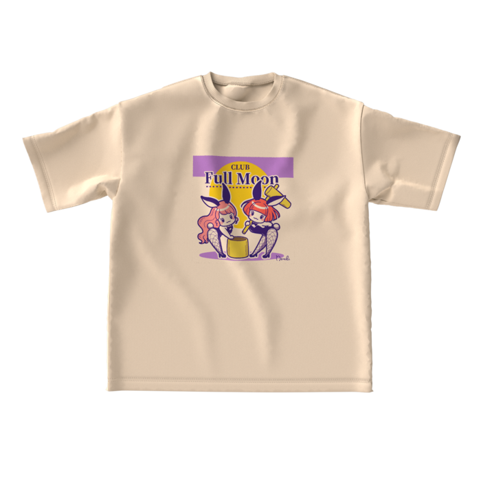 ビッグシルエットTシャツ - L - 正面(1)