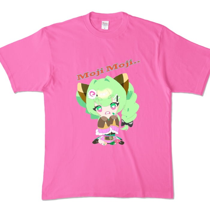 カラーTシャツ - XL - ピンク (濃色)