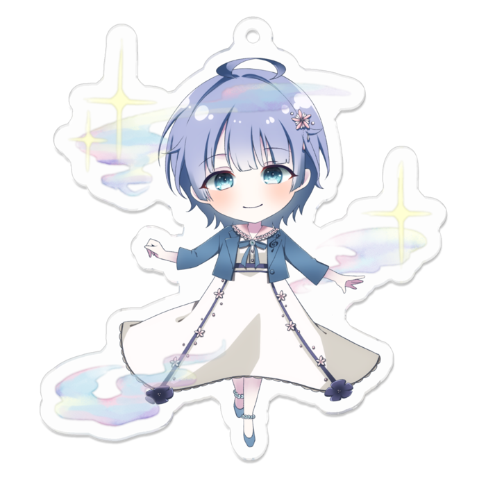 アクリルキーホルダー - 70 x 70 (mm)