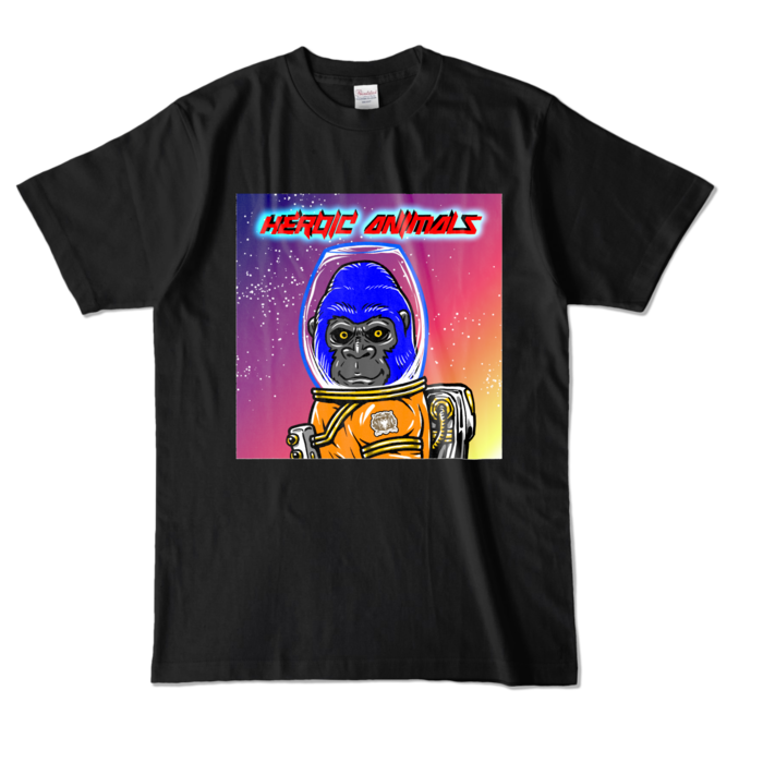 カラーTシャツ - L - ブラック (濃色)