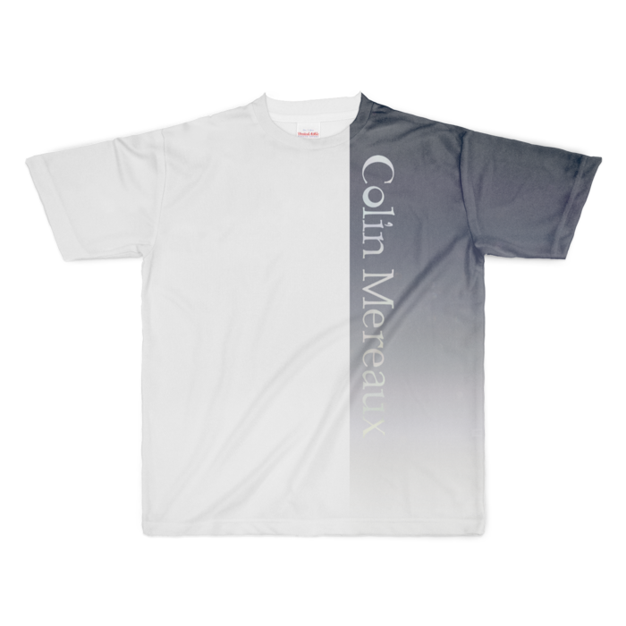 フルグラフィックTシャツ - XL - 正面印刷のみ