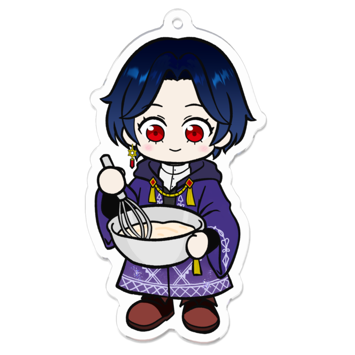 アクリルキーホルダー - 70 x 70 (mm)